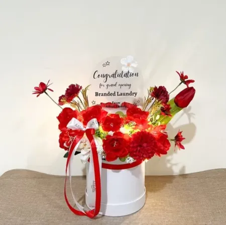 Bloom Box Akrilik Ucapan Grand Opening Nias Barat